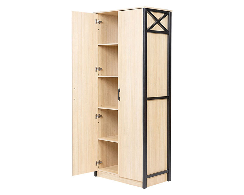 Plywood Wardrobe Yellow Oak Sweety Home