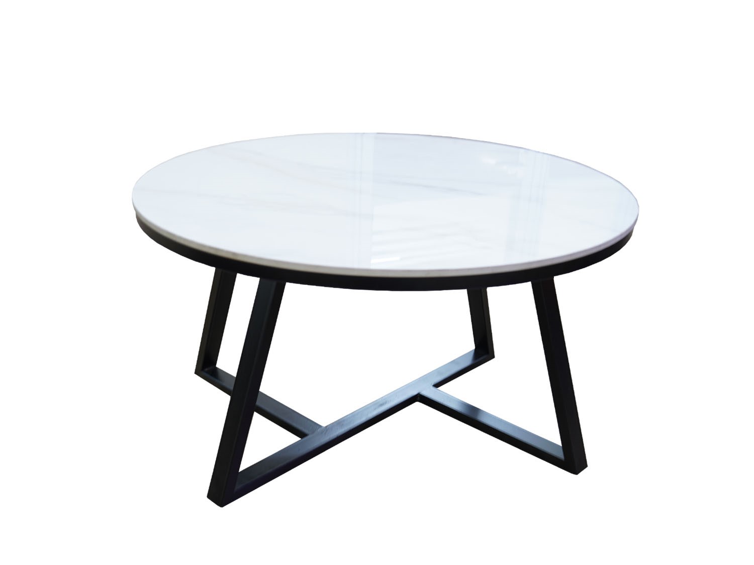 Highly durable rubber wood and engineered wood dining table by Sweety Home